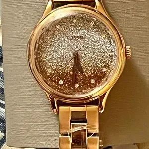 Fossil Laney Glittery Watch Fossil Laney Analog Mother of Pearl Dial Women main image 3